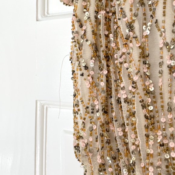 Adrianna Papell Short Sequin Dress - Picture 7 of 7